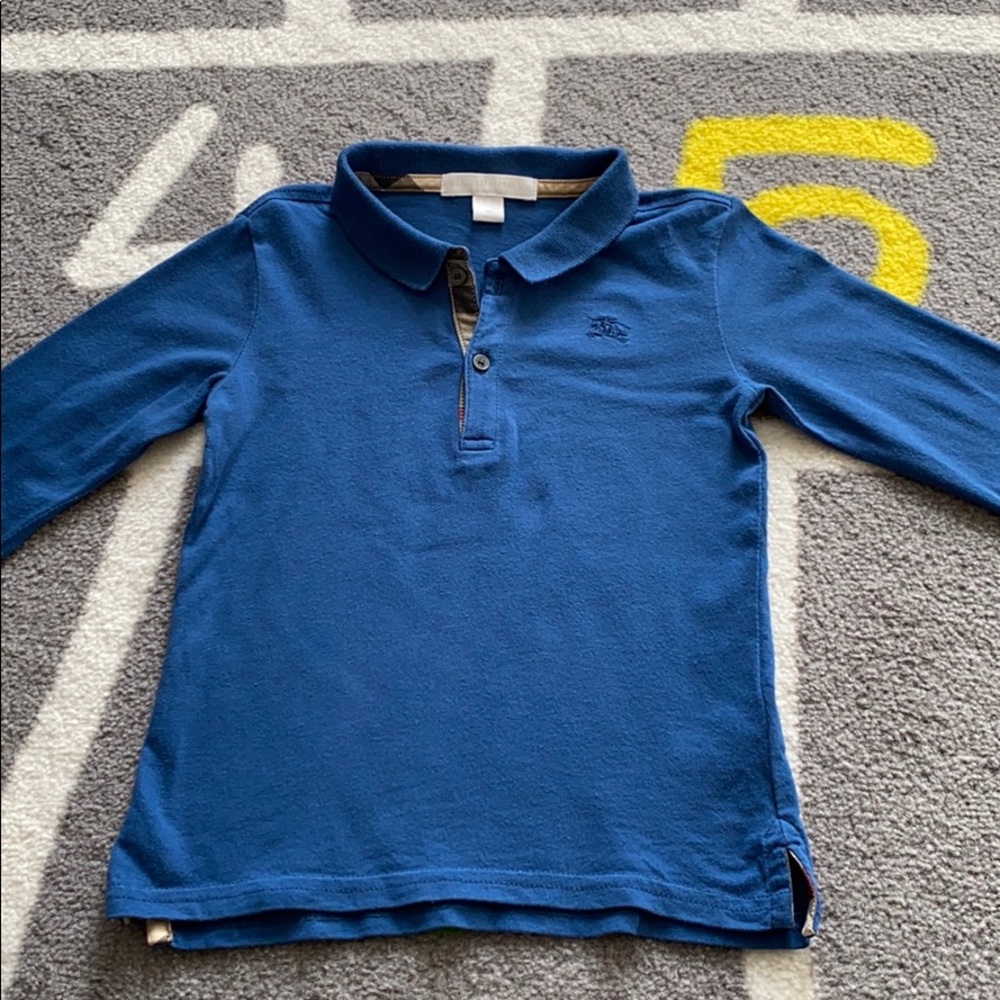 Burberry long sleeve Polo size 3